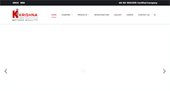Desktop Screenshot of krishnabrassindustries.com